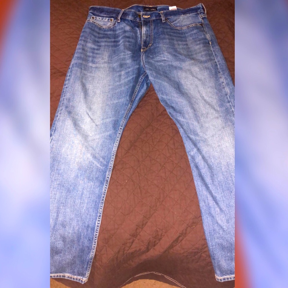 Banana Republic Men's Light Blue Washed Jeans